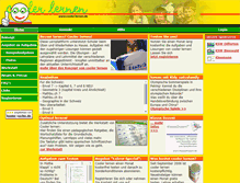 Tablet Screenshot of cooler-lernen.de